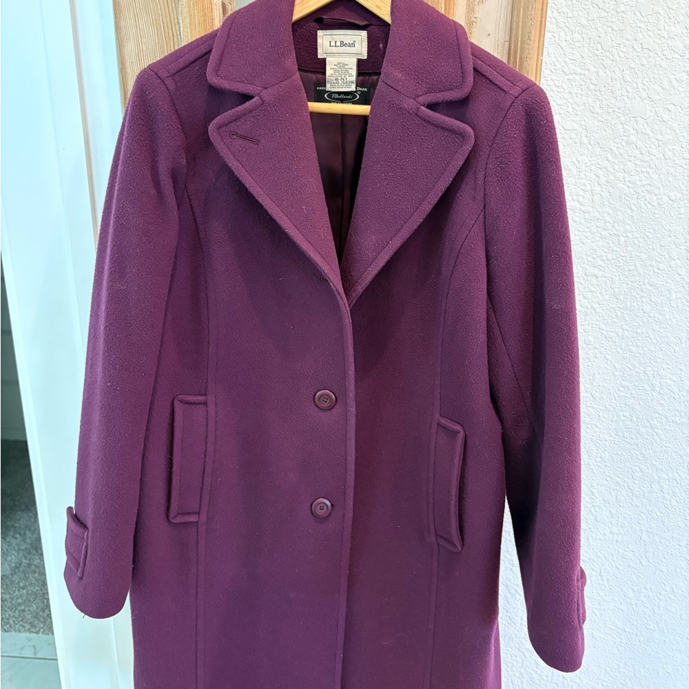 L.L. Bean // Bellandi Women's Purple Coat